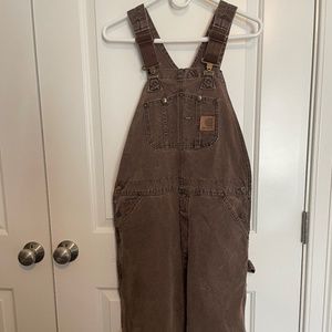 Carhartt	Men's Brown Overalls